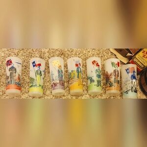 RARE! Hard-to-find, Mid-century set of Seven (7) Knox Oil Gas Co. Collectables